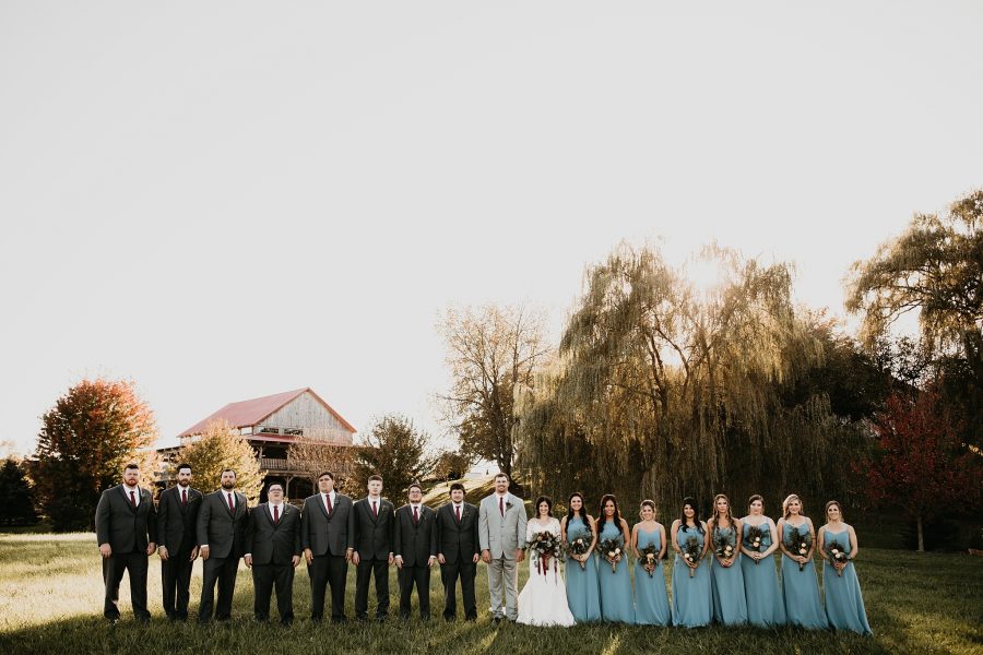 Wedding Photos under a willow tree