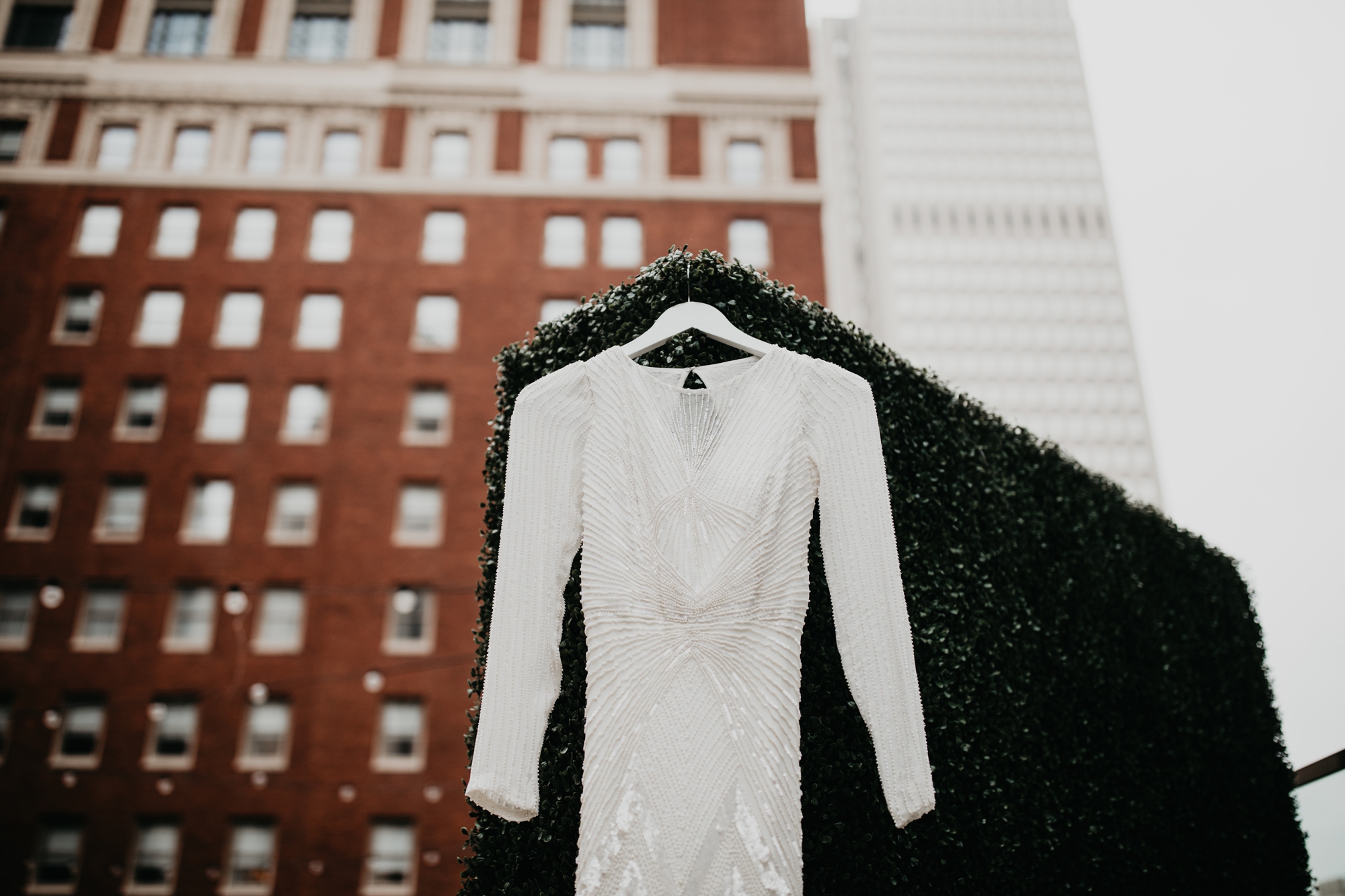  Pittsburgh wedding Photographer, December wedding in Pittsburgh, Holiday wedding, Pittsburgh wedding at SLATE, Blanc De Blanc Bridal, Hannah Conard Beauty, Simply Captivating hair, Mocha Rose floral, First look, Neutral tone bridal party, Hotel Monaco Pittsburgh, Wedding photos at Bar Marco, long sleeve gown, Indie gowns in Pittsburgh, Hair down bride, monochromatic wedding, Pittsburgh Winter Wedding, amazing wedding florals, floral installation for the aisle