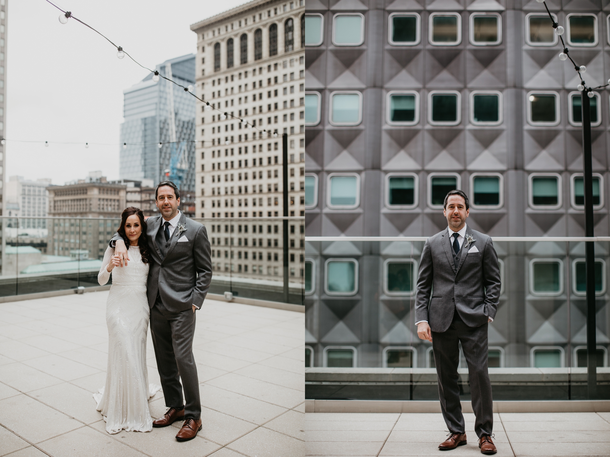  Pittsburgh wedding Photographer, December wedding in Pittsburgh, Holiday wedding, Pittsburgh wedding at SLATE, Blanc De Blanc Bridal, Hannah Conard Beauty, Simply Captivating hair, Mocha Rose floral, First look, Neutral tone bridal party, Hotel Monaco Pittsburgh, Wedding photos at Bar Marco, long sleeve gown, Indie gowns in Pittsburgh, Hair down bride, monochromatic wedding, Pittsburgh Winter Wedding, amazing wedding florals, floral installation for the aisle