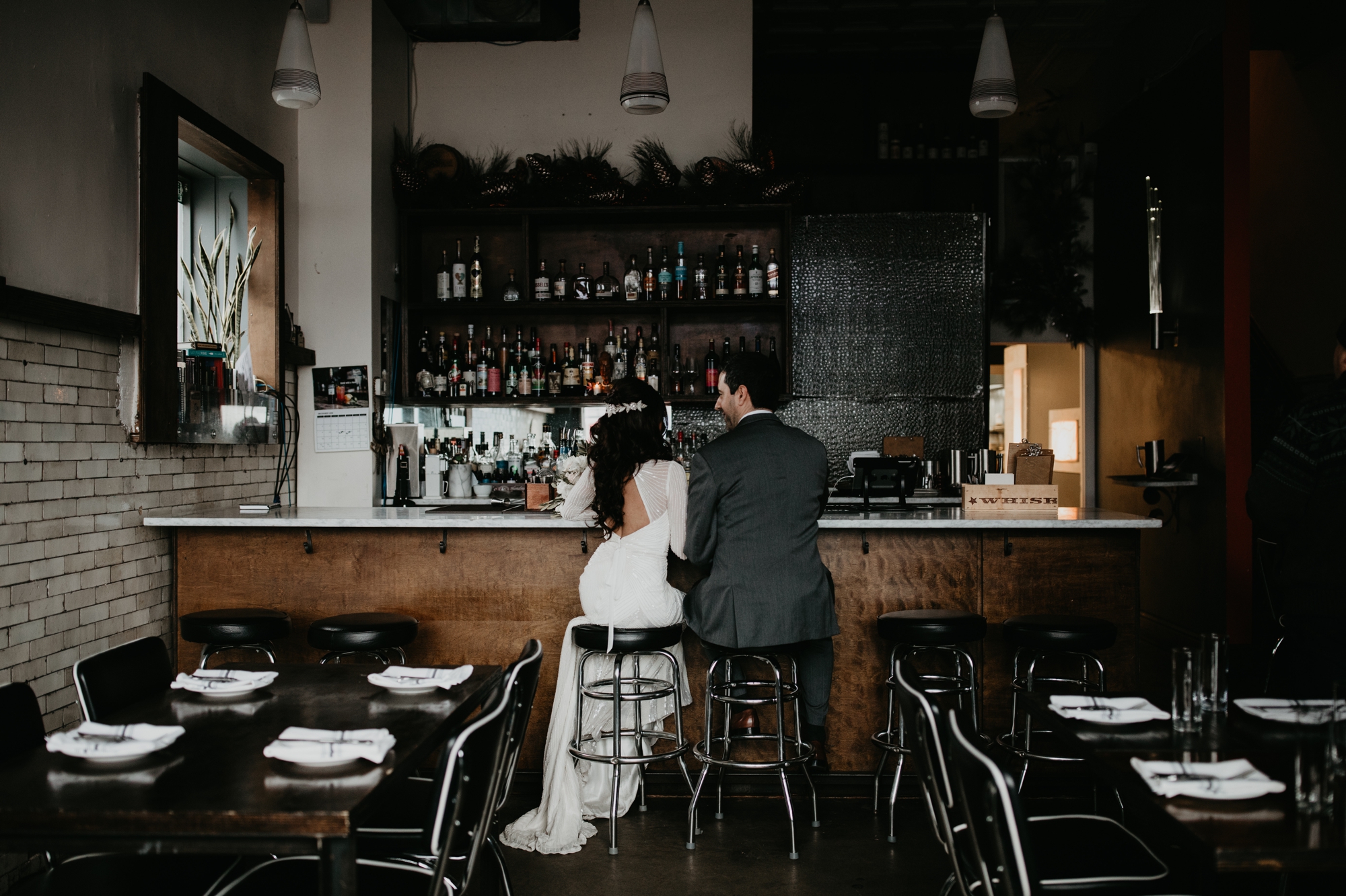  Pittsburgh wedding Photographer, December wedding in Pittsburgh, Holiday wedding, Pittsburgh wedding at SLATE, Blanc De Blanc Bridal, Hannah Conard Beauty, Simply Captivating hair, Mocha Rose floral, First look, Neutral tone bridal party, Hotel Monaco Pittsburgh, Wedding photos at Bar Marco, long sleeve gown, Indie gowns in Pittsburgh, Hair down bride, monochromatic wedding, Pittsburgh Winter Wedding, amazing wedding florals, floral installation for the aisle